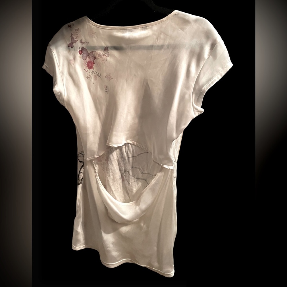 Guess Cutout Back Top